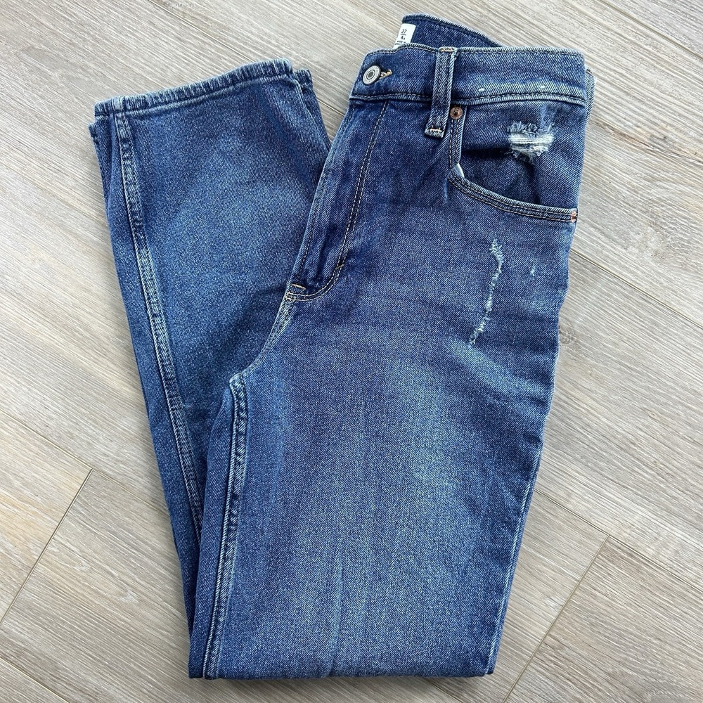 Abercrombie & Fitch Womens 27/4R '90s Straight Ultra High Rise Jeans